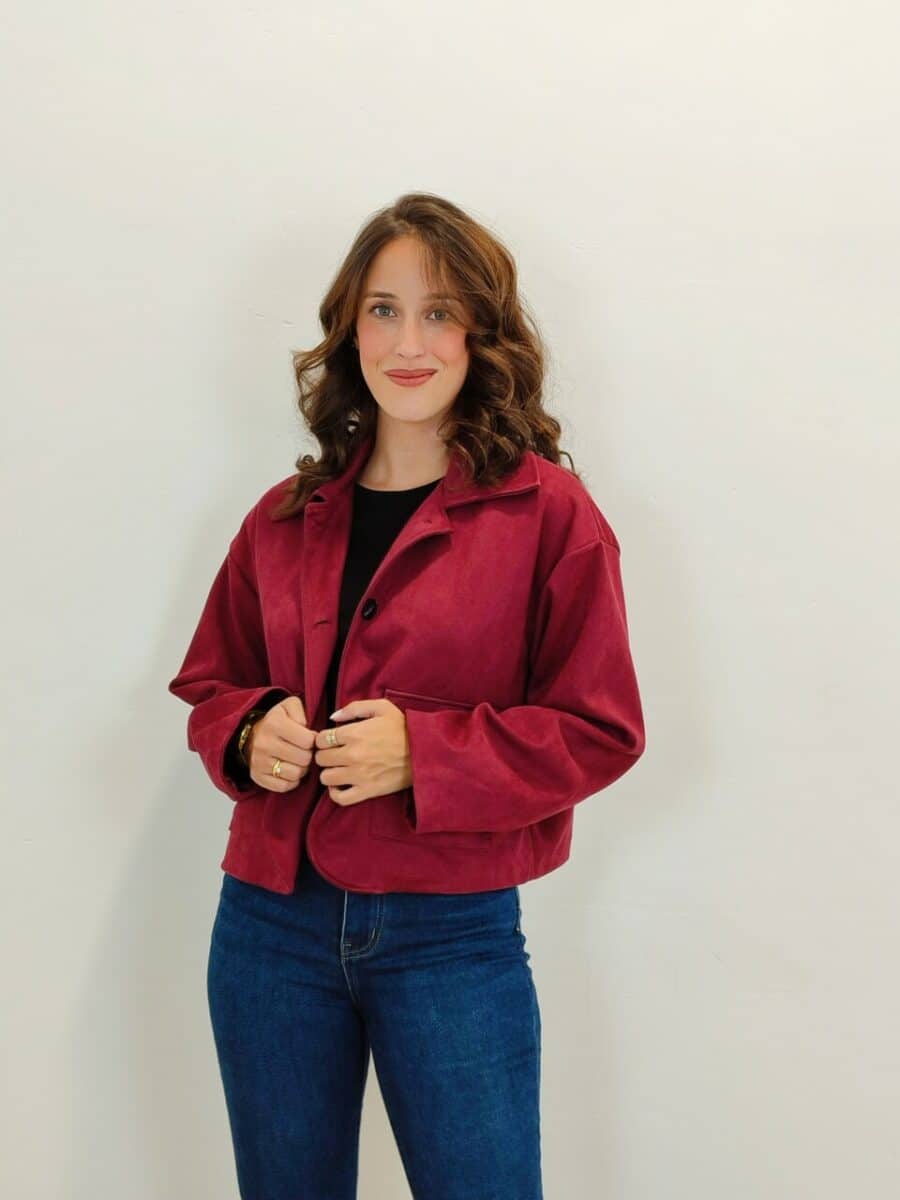 Chaqueta 24378 VINO