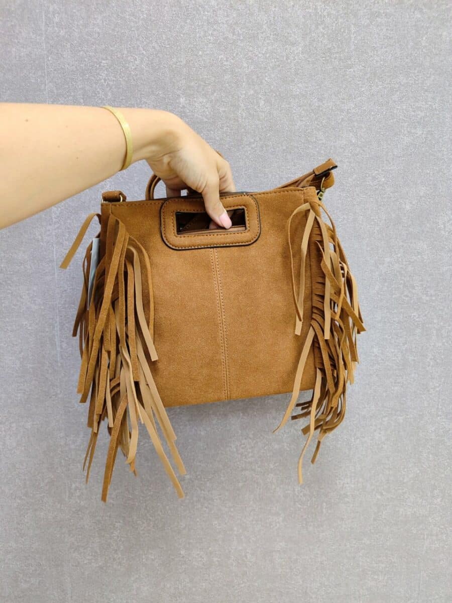 Bolso FLECOS CAMEL - Imagen 2