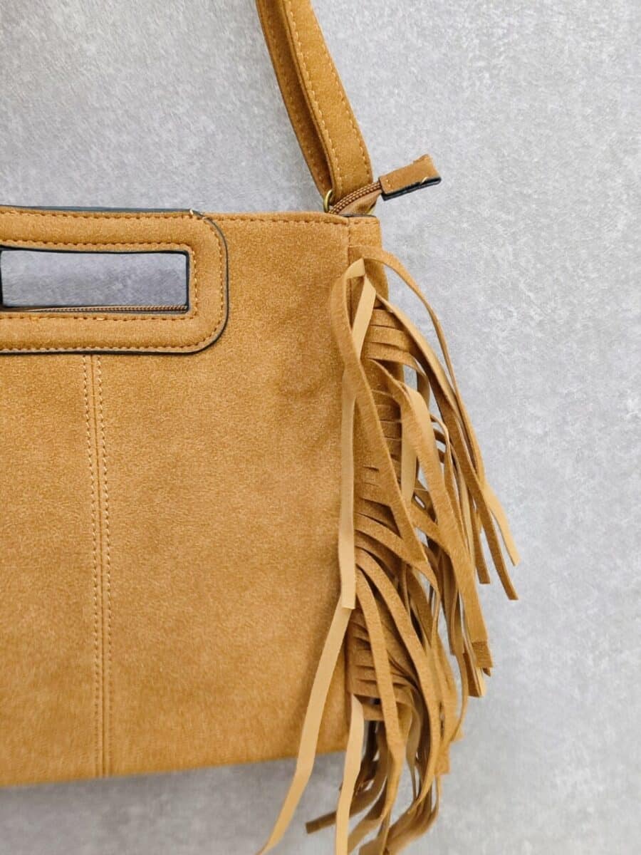 Bolso FLECOS CAMEL - Imagen 3