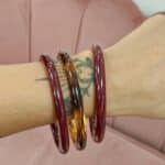 Pulseras PACK BURDEOS