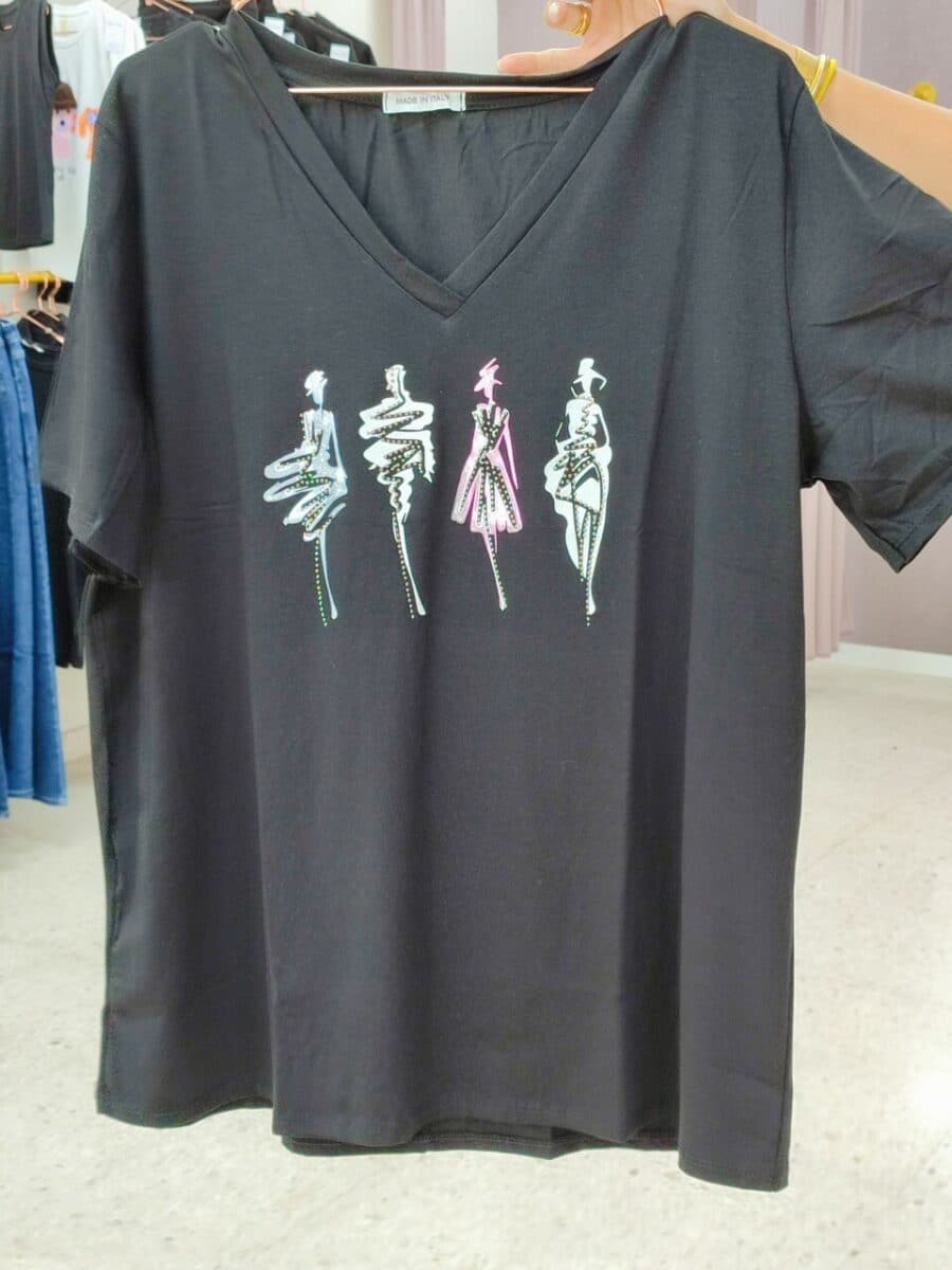 Camiseta BALLET NEGRA TG