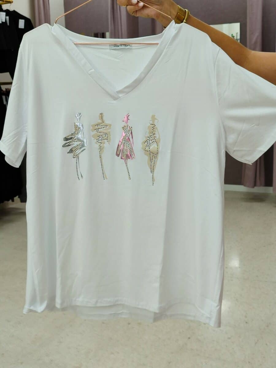 Camiseta BALLET BLANCA TG