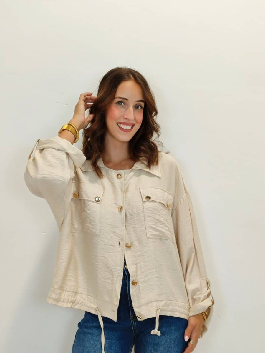 Bomber 25215 BEIGE - Imagen 2