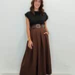 Vestido 33789 CHOCOLATE