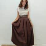 Vestido 33789 CHOCOLATE