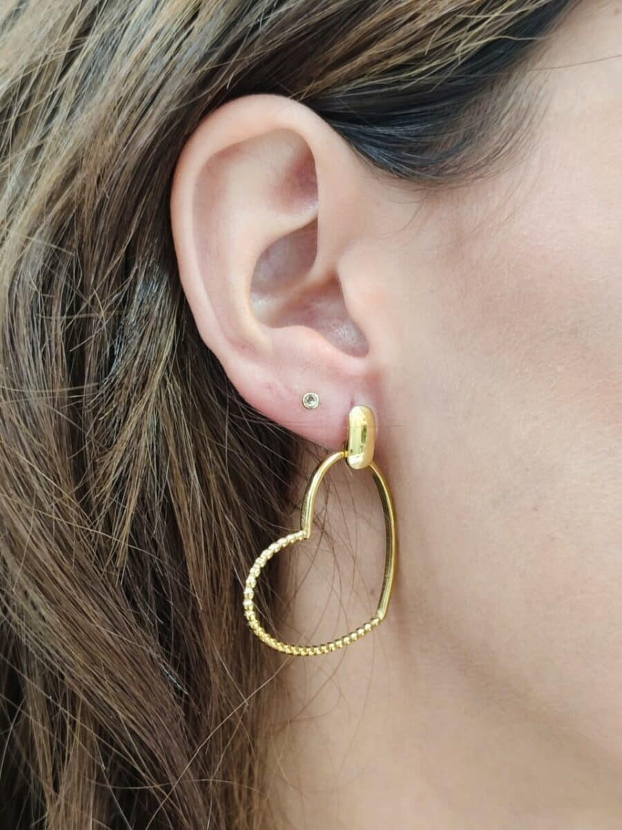 Pendientes CORAZÓN COLGANTE