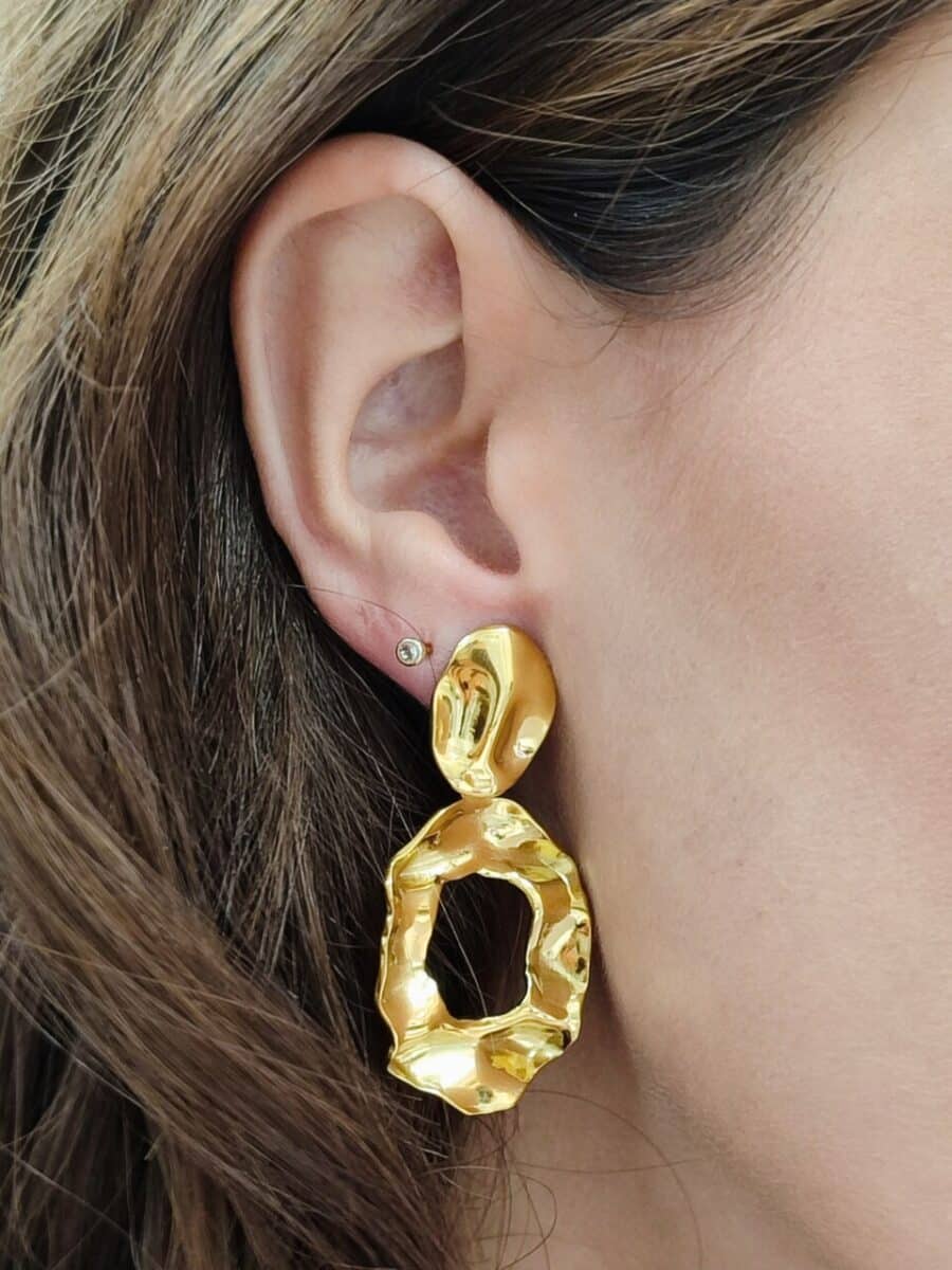 Pendientes OVALADO APLASTADO