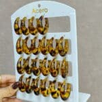 Pendientes OVALADO CAREY