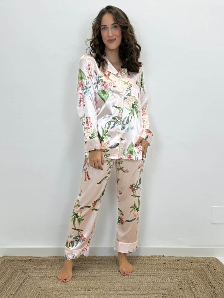 Pijama SATINADO ROSA