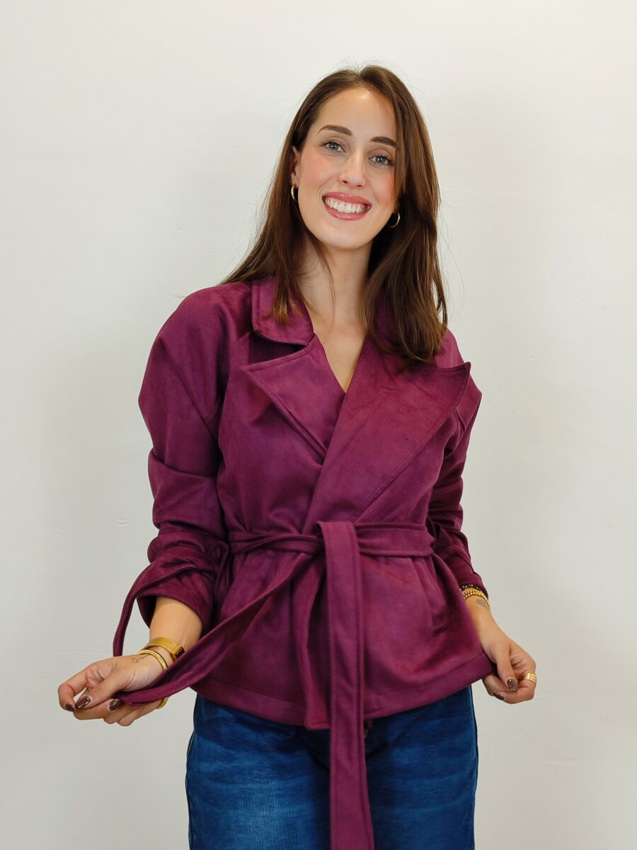 Chaqueta 25228 BURDEOS - Imagen 2
