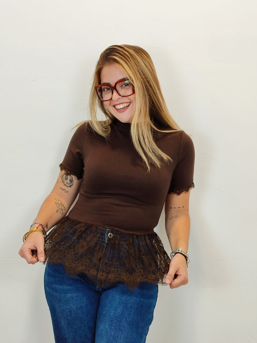 Camiseta 22395 MARRÓN