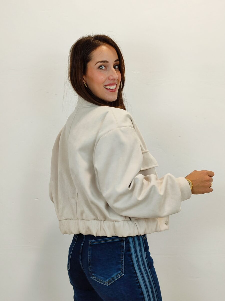 Bomber 25231 BEIGE - Imagen 2