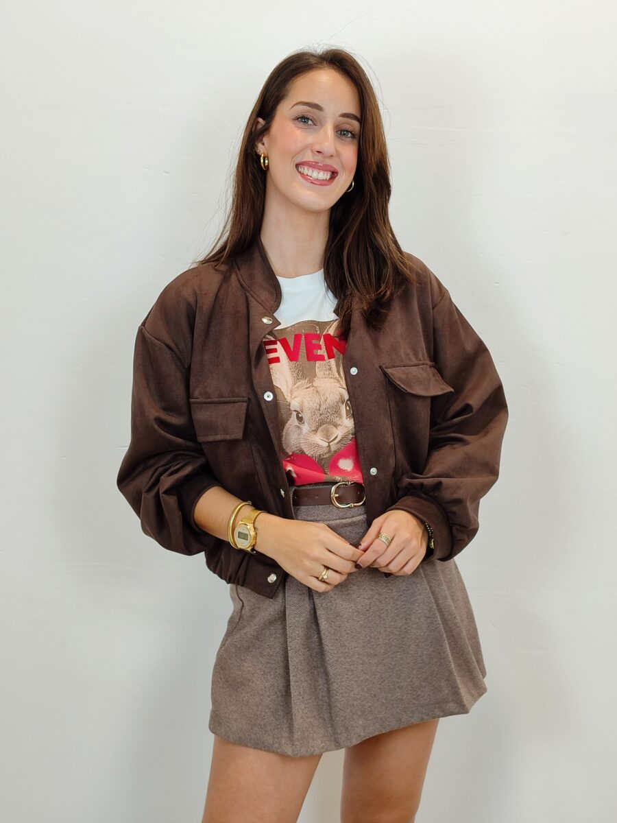 Bomber 25231 CHOCOLATE - Imagen 2