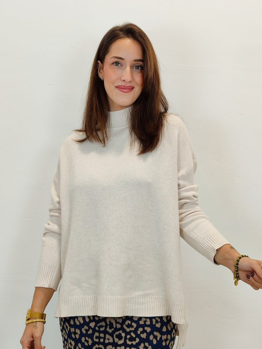 Jersey 24391 BEIGE - Imagen 2