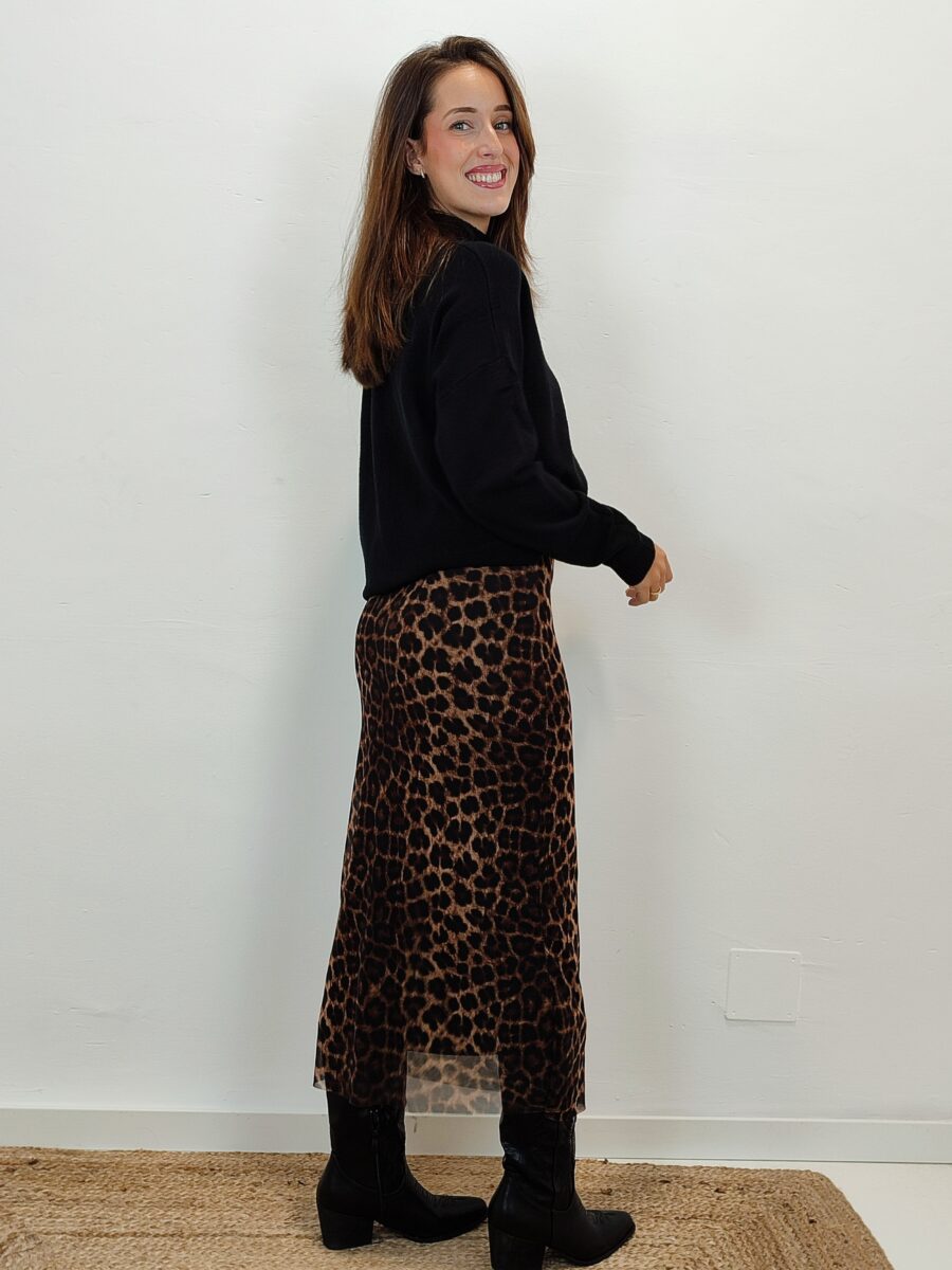 Falda 34321 CHOCOLATE - Imagen 2