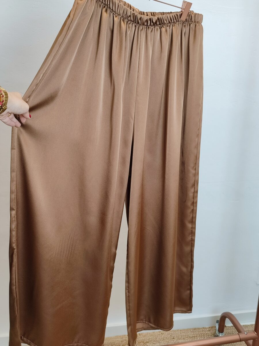Pantalón satinado TG