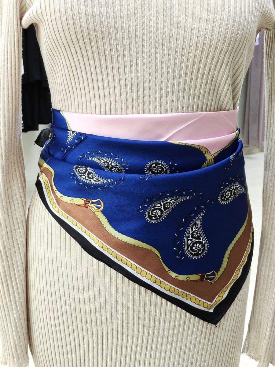 Pañuelo CACHEMIRE AZUL