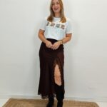 Falda 34322 CHOCOLATE