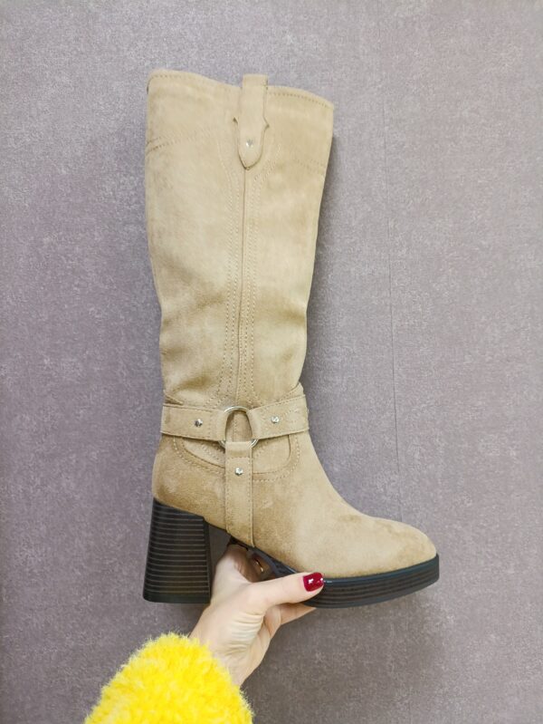 Botas BEIGE TACÓN