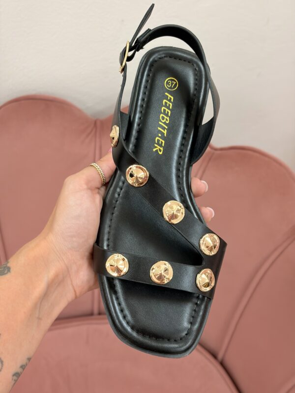 Sandalias MONEDA NEGRA