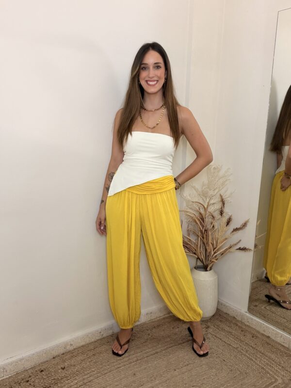 Pantalón 28443 MOSTAZA