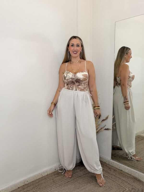 Pantalón CUERDAS BEIGE
