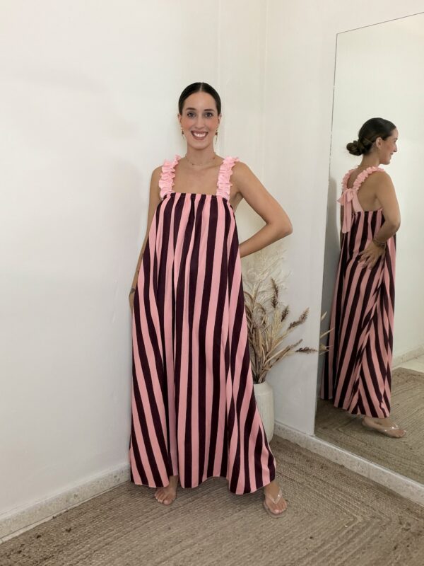 Vestido COLORIDO ROSA