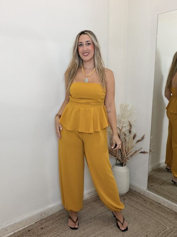 Conjunto BOMBACHO MOSTAZA