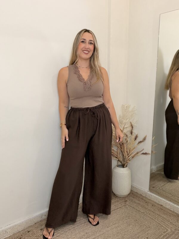 Pantalón 28466 CHOCOLATE