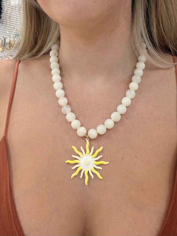 Collar SOL BLANCO