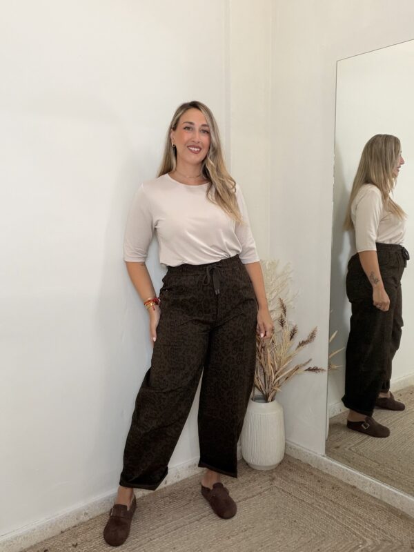 Pantalón LEOPARDO CHOCOLATE