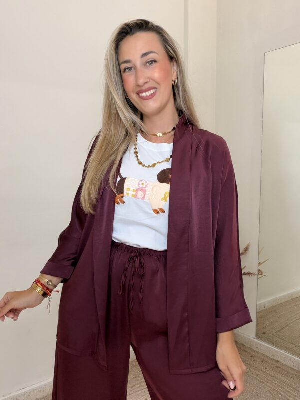 Kimono 25270 BURDEOS