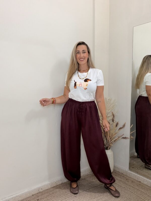 Pantalón 28487 BURDEOS