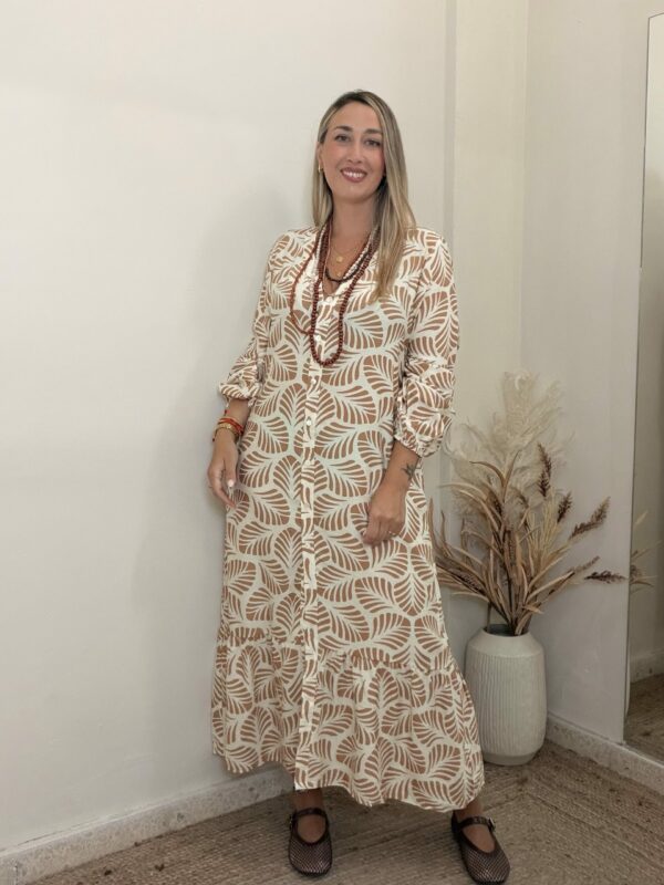 Vestido 33966 TEJA