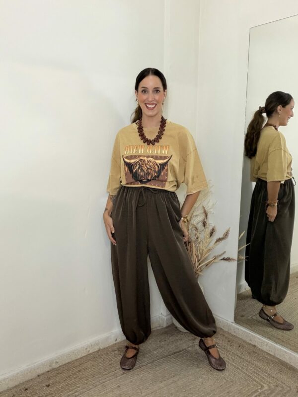 Pantalón BOMBACHO CHOCOLATE