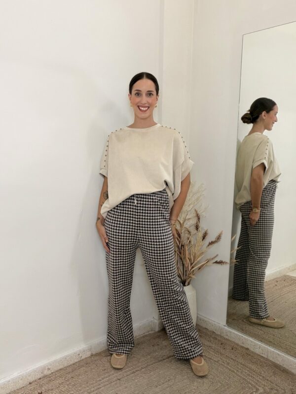 Pantalón VICHY MARINO