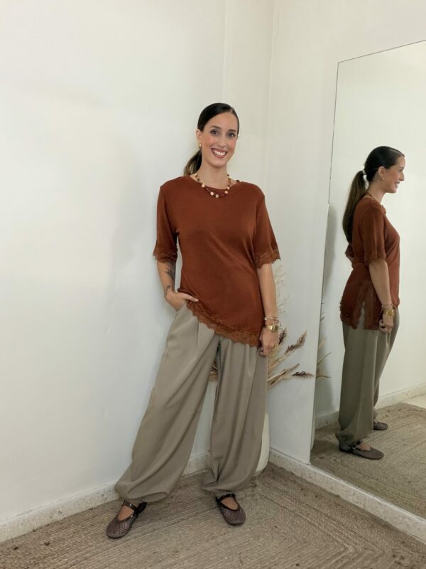 Pantalón PINZA TOPO
