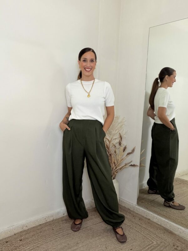 Pantalón PINZA VERDE