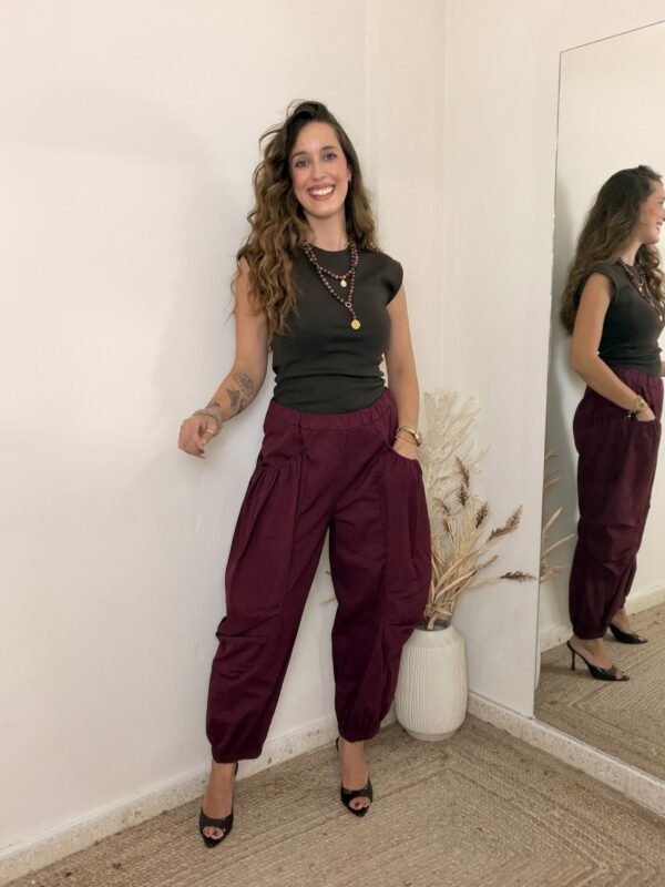 Pantalon BOMBA VINO