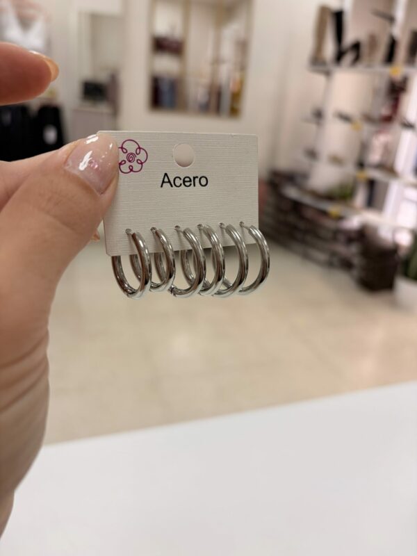 Pendientes ARO PLATA