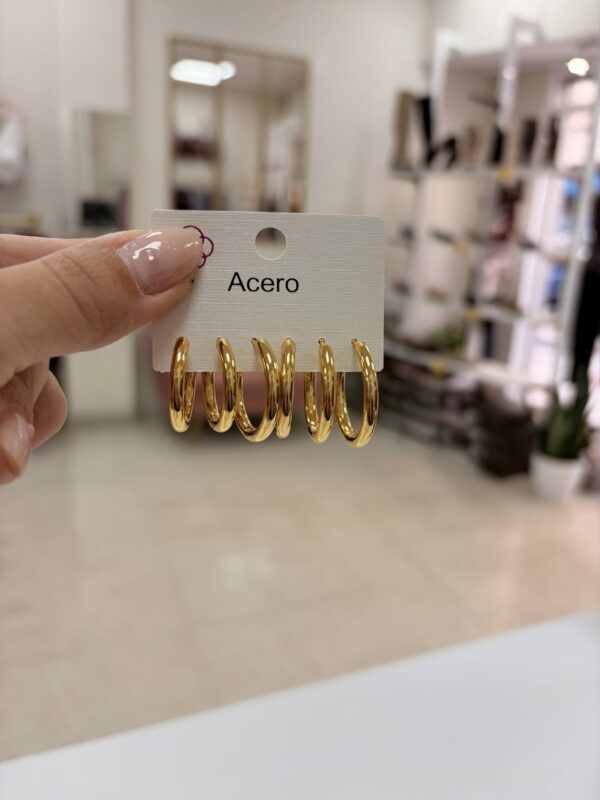 Pendientes ARO DORADO