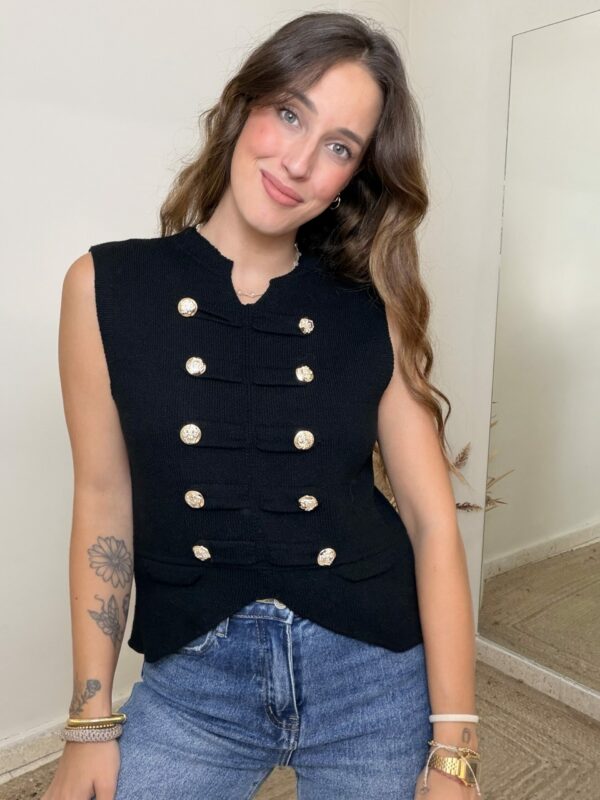 Chaleco 23229 NEGRO
