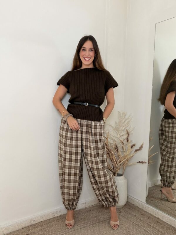 Pantalón CUADROS SUAVE