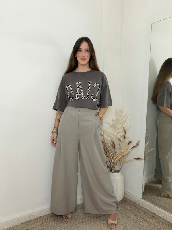 Pantalón CREMALLERA TOPO