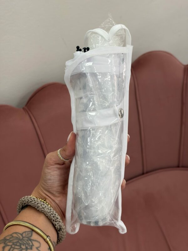 Paraguas TRANSPARENTE BLANCO