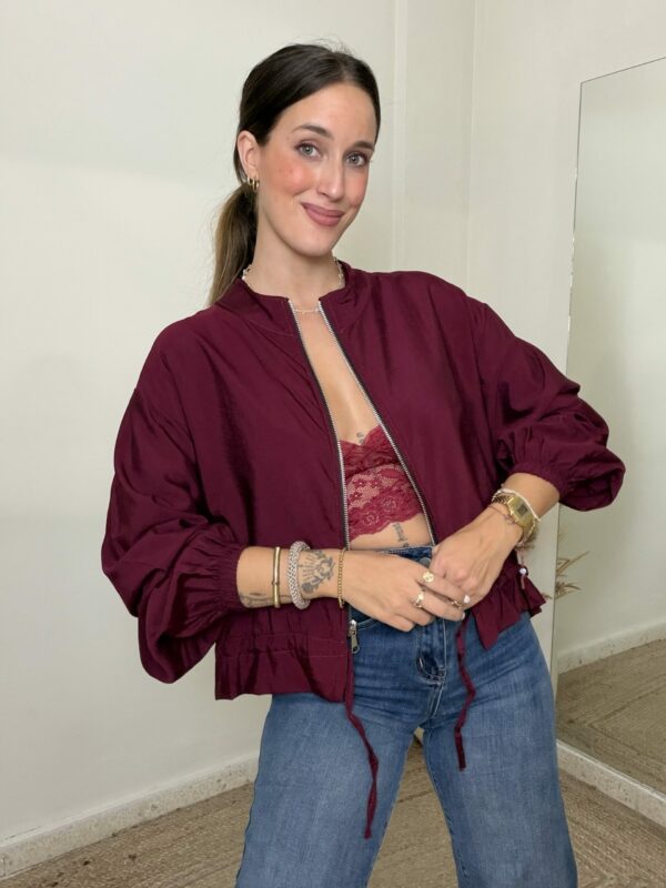 Chaqueta 25290 BERENJENA