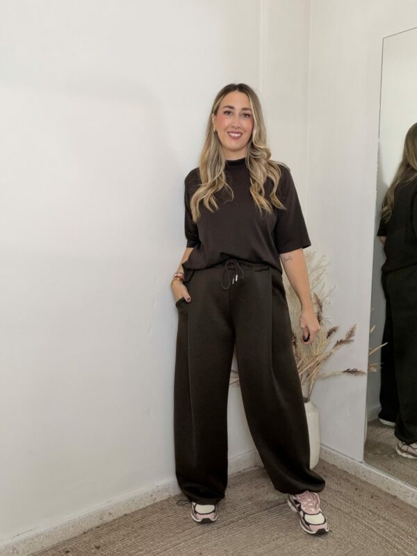 Pantalón STRAS CHOCOLATE
