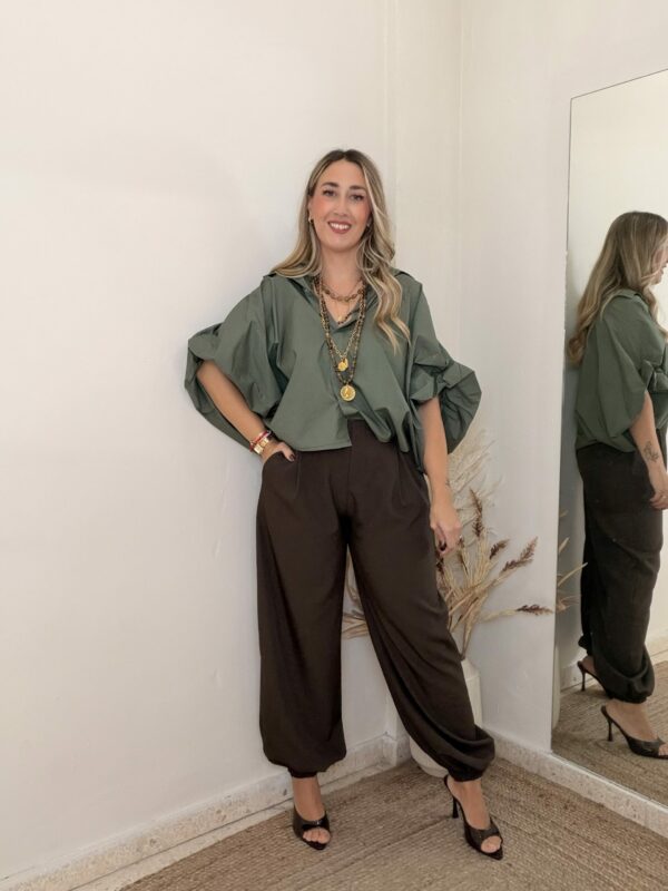 Pantalón PINZA CHOCOLATE