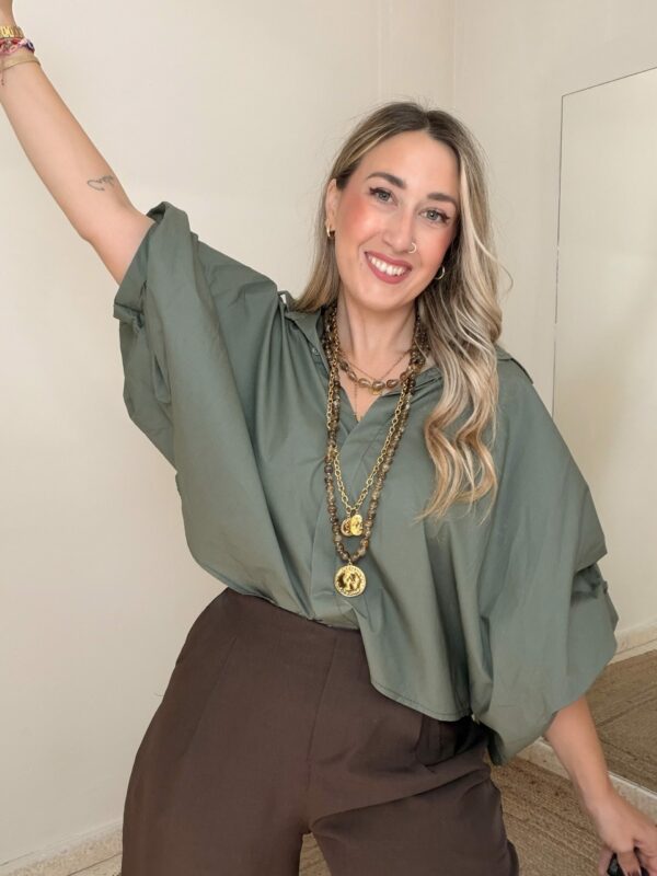 Camisa MURCIÉLAGO VERDE