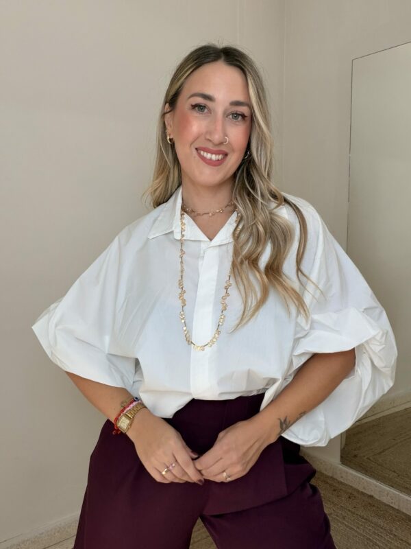 Camisa MURCIÉLAGO BLANCA